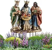 Nativity Scene Decorations, Outdoor Garden Decor, Acrylic Yard Art, Waterproof Garden Stakes, Christmas Pathway Decorations, Wear-Resistant Garden Supplies, Religious Yard Decorations