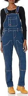 [Dickies] Women's Denim Double Front Bib Overalls