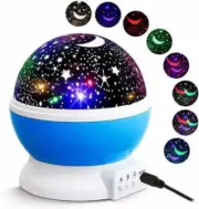 Baby Sleep Lighting Romantic Sky Star Master Night Light Projector Room Colorful