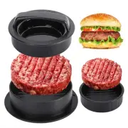 Hamburger Press Patty Maker, Burger Press, 3 in 1 Non-Stick Meat Beef Veggie ...