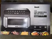 Bella Pro Series - 10.5-qt. 5-in-1 Indoor Grill and Air Fryer - Black