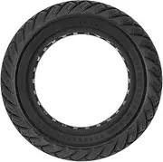 ZAITUO 10x3, 80/65-6, 255x80 10" Off-Road Honeycomb Tyre, 10-inch Air Pocket Non-Pneumatic Solid Tyre w/Slot 42mm Replacement for Kaabo VSETT KUGOO Electric Scooter Wheel Parts Tire (1)