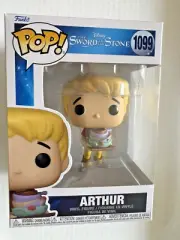 Arthur 1099 SWORD IN THE STONE Funko Pop Vinyl NEW in Mint Box + Protector
