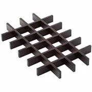Elfa DECOR ACCESSORY 24-Section TRAY Divider For Jewelry Drawer Walnut