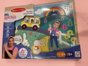 Melissa & Doug Ms. Rachel Wooden Song Puzzle for Babies and Toddler PRESALE