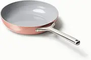 Caraway Nonstick Ceramic Frying Pan (2.7 qt, 10.5") - Non Toxic, PTFE & PFOA Free - Oven Safe & Compatible with All Stovetops (Gas, Electric & Induction) - Perracotta