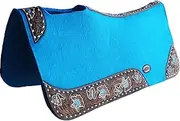 Horse Saddle PAD Western Contoured Wool Felt Therapeutic 39206