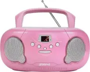 Portable CD with Speaker Rechargeable August SE10 MP3 Player for Home Car Portab