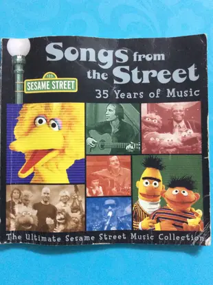 兒童英文歌 芝麻街35週年精選 收藏版 Songs from the Street: 35 Years of Music