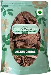 Arjuna Chaal-Terminalia Arjuna-Raw Herbs-Aarjuna Bark-Arjun Chhal-Arjuna Bark-Jadi Booti-Single Herbs (50 Gram)