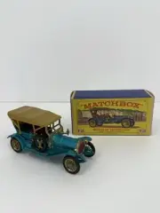 Vintage Matchbox “Models of Yesteryear” 1909 Thomas Flyabout Y-12 1960s New ❤️