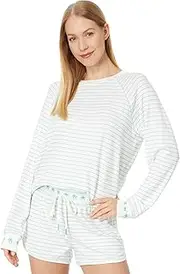 [PJ Salvage] Women's Loungewear Beach More Worry Less Long Sleeve Top