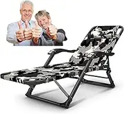 Zero Gravity Lounge Chair, Zero Gravity Lawn Chair Folding Reclining Patio Lounge Chair with Removable Cushion Backrest Adjustable Level 15 Recliner for Poolside Backyard Beach Outdoor Camping (B with