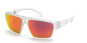 Adidas SP0008 26G Men's Sunglasses Clear Size 61