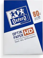 Oxford, A4 Folios 80g White Multipurpose Paper Laser or Inkjet Printer 1 Pack 500 Sheets