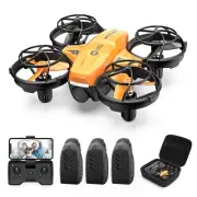 Holy Stone HS420 Mini Drone Orange 1080P with Camera Orange New