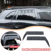 Alloy Rear Window Louver Shutter Cover Trim For Mitsubishi ASX 2011-2018 (for: Mitsubishi)