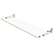 Hills Folding Frame 2.4m Wide Compact Clothesline in Surfmist
