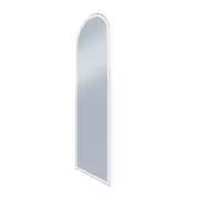 Remer Arch Mirror LED 600x 1800mm with Matte White Frame GGAR60-MW