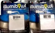 2* ILLUMIBOWL TOILET NIGHT LIGHT (MOTION ACTIVATED) MULTI COLOR LED.