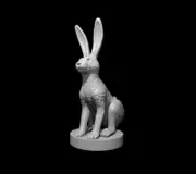 Jack Rabbit (2pcs) Monster Manual 28mm Scale DND D&D Tabletop Mini