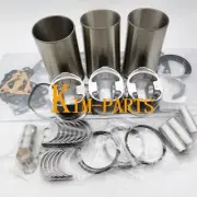 Rebuild Kit For Isuzu 3KR2 Engine Hitachi EX30 EX35 EX40 Excavator Digger Loader