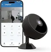 Security Camera, MINI Cameras -Surveillance Camera with Motion Detection and Night Vision -WiFi Wireless Camera -1080P Indoor Camera -Security camera - Mini Camera -WiFi Cameras for Pet/Baby/Nanny