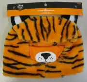 Adult Tiger Headwear Halloween Costume Headpiece Hat Hood with Removable Mask