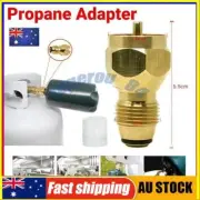 BBQ Propane Gas Refill Adapter 1Lb Cylinder Tank Coupler Heater Bottle Tool AU