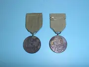 0302 WW2 US USMC GEORGE MEDAL With Document 1st Marine Div Guadalcanal R14C
