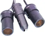 Cigarette Lighter Plug Double Adaptor For Vehicle Connection