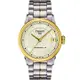 TISSOT T-Classic Luxury 機械腕錶-銀/半金 T0862072226100