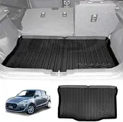 X-CAR Boot Liner for Suzuki Swift 3rd Gen 2017-2024 Heavy Duty Cargo Trunk Mat Luggage Tray
