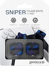Gioteck Thumb Grips PS5 Non-Slip Joystick - Blue and Black