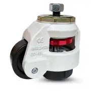 One (1) Piece Retractable Leveling Stem Caster - TP-60S Threaded Stem Machine Fe
