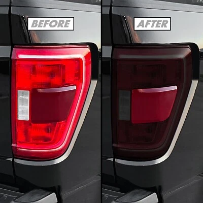FOR 2021-2023 Ford F150 F-150 Tail Light SMOKE Precut Vinyl Tint Overlays (for: Ford)