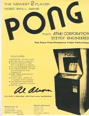 ALLAN ALCORN Signed 8.5 x 11 Photo ATARI PONG Creator VINTAGE Video Game