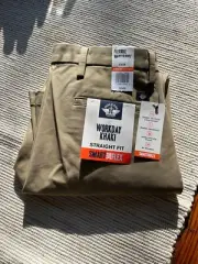 Dockers Men's Straight Fit Smart 360 Flex Workday Khaki Pants, Size 32 X 29 NWT