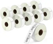 BETCKEY - Compatible Dymo 11352 (25mm x 54mm) Large Rerurn Address Labels - Compatible with DYMO Labelwriter 450, 4XL, NOT Fit 550, 550 Tube & 5XL [10 Rolls/5000 Labels]