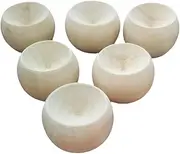 6 Pack Mini Wooden Essential Oil Diffuser, Round Wooden Grain Fragrance Diffuser, Long Lasting Fragrance for Office, Home, Closet, Bathroom, Shoe Closet, Toilet, Yoga Room, Car