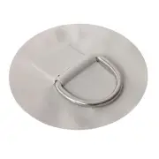 PVC 316 Stainless Steel D Ring Patch for Inflatables 15cm