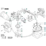 零件＊小鐵五金＊BOSCH 博世 原廠 開關 馬達 底板＊適用 方形砂紙機GSS1400A＊電動工具零件