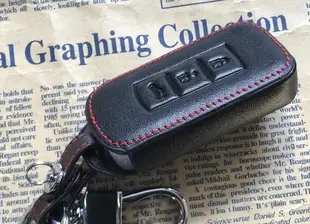 三菱 MITSUBISHI OUTLANDER 鑰匙皮套 鑰匙包 鑰匙保護套 鑰匙套 晶片鑰匙皮套