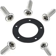 100TECH Marine Fuel Sending Unit Gasket Kit(NBR) Fuel Sending Unit Gasket Marine Fuel Sender Gasket Kit Fuel Tank Lid Rubber Gasket
