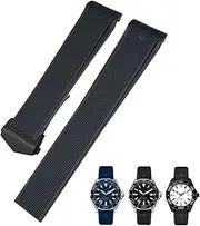 [CEKGDB] 20mm 22mm Rubber Silicone Watch Strap Fit for Tag Heuer CARRERA AQUARACER 300 WAY201A WAY211C Watch Accessories