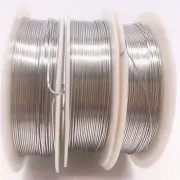 Silver Color Beading Wire - 0.2-1mm Brass Copper Wires DIY Jewelry Making Cords
