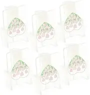 6 Pack Cable Protectors for Data Cables Adorable Cartoon Design High Material