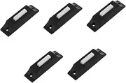 5pcs Wired Doorbell Button Switch Wall-Mounted Doorbell Push Button for Garage Opener Plastic Doorbell Ringer Kit