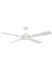 Beacon Lighting Slipstream 132cm DC Fan with Light in White