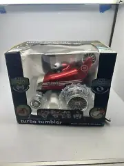 The Black Series Radio Controlled 360 Rally Car Turbo Tumbler Red Racing Toy